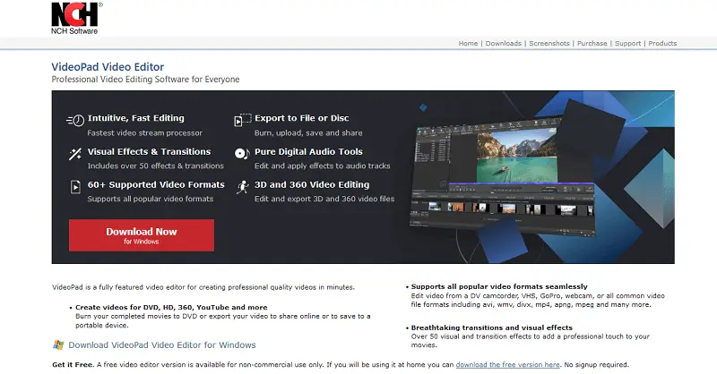 VideoPad 1 VideoPad 1